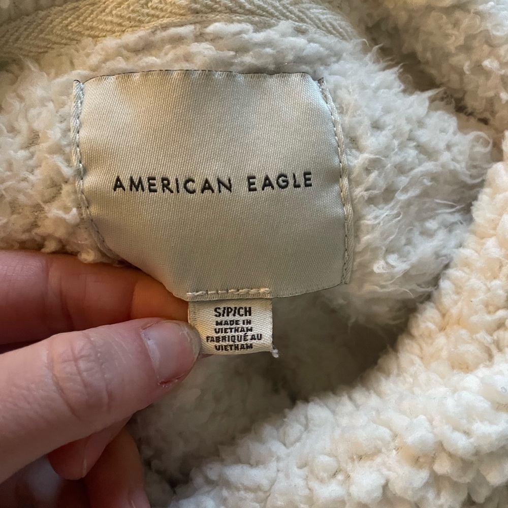 Cozy Cream Sherpa Hoodie - Picture 4 of 4